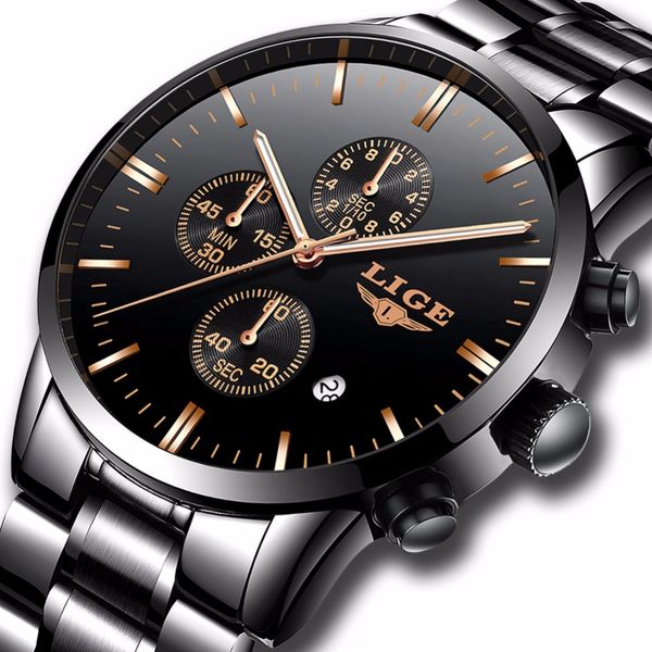 watch men fashion sport men's watch quartz clock full steel business waterproof mens watches masculino +box, Slivery;brown
watch men fashion sport men's watch quartz clock full steel business waterproof mens watches masculino +box, Slivery;brown