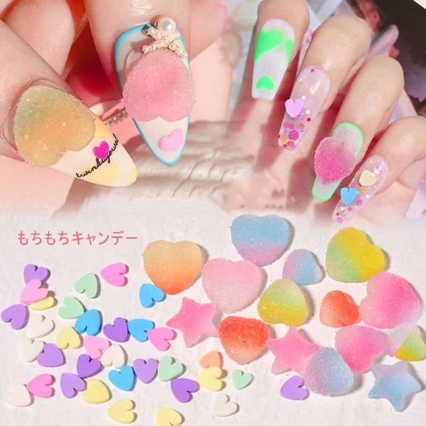 10pcs sweet fudge nail art decorations soft heart star lovely candy jelly sugar nail jewelry ornaments diy manicure accessories, Silver;gold
10pcs sweet fudge nail art decorations soft heart star lovely candy jelly sugar nail jewelry ornaments diy manicure accessories, Silver;gold