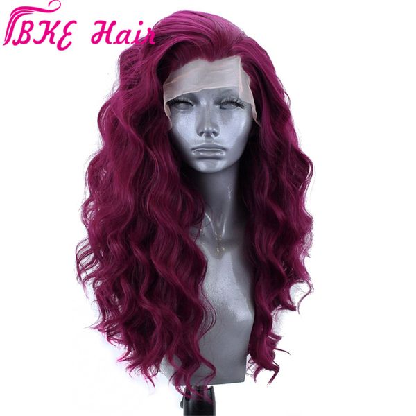 fashion long beachy wave red velvet color wig with baby hair 26 inch wine red synthetic lace front wig glueless heat resistant for women, Black
fashion long beachy wave red velvet color wig with baby hair 26 inch wine red synthetic lace front wig glueless heat resistant for women, Black