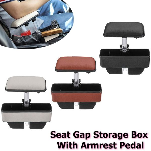 car seat gap storage box with armrest pedal kit for pocket organizer phone key holder car stowing tidying with elbow support
car seat gap storage box with armrest pedal kit for pocket organizer phone key holder car stowing tidying with elbow support