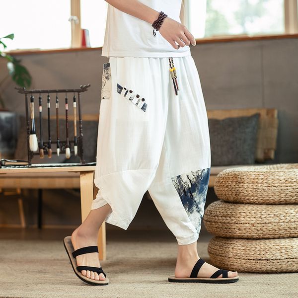 2020 men's casual pants summer authentic shorts trend harem pants youth loose large size printing cropped nepal bloomers, Black
2020 men's casual pants summer authentic shorts trend harem pants youth loose large size printing cropped nepal bloomers, Black