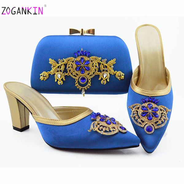 summer new design royal blue color italian women shoes and bags to match set classics style nigerian party shoes and bag sets, Black
summer new design royal blue color italian women shoes and bags to match set classics style nigerian party shoes and bag sets, Black