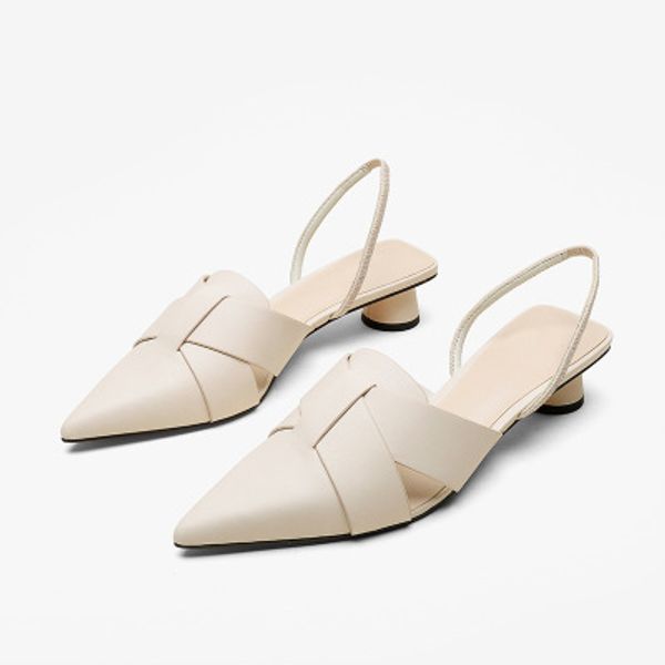 2020 new spring and summer new products women's cross straps decorative pointed toe thick mid heel single shoes women, Black
2020 new spring and summer new products women's cross straps decorative pointed toe thick mid heel single shoes women, Black