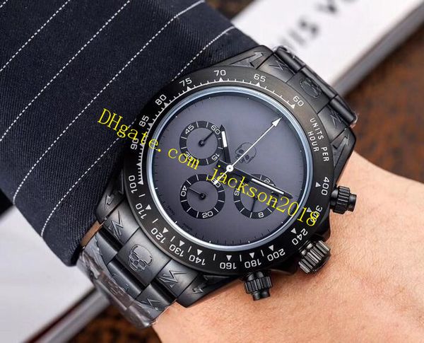 latest version 3 style steel carved figures new cosm0graph 116500ln black stainless watch bnib steel bracelet quartz mens fashion watches, Slivery;brown
latest version 3 style steel carved figures new cosm0graph 116500ln black stainless watch bnib steel bracelet quartz mens fashion watches, Slivery;brown