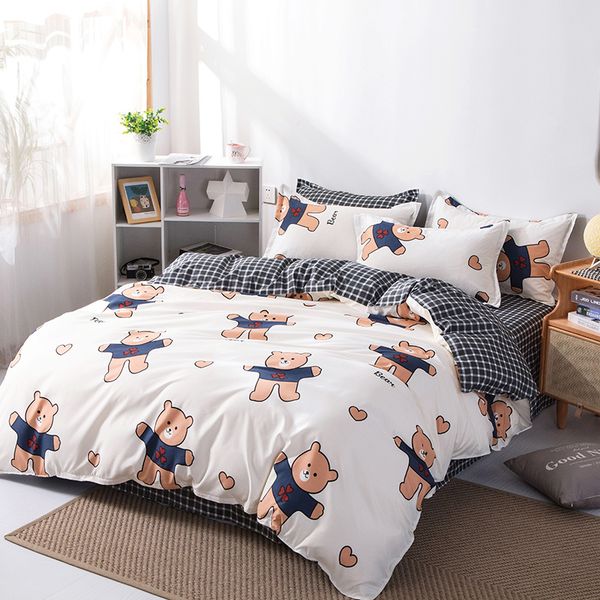 cartoon biscuit bear classic bed linen bedding set duvet cover flat bed sheet pillowcase king full single size
cartoon biscuit bear classic bed linen bedding set duvet cover flat bed sheet pillowcase king full single size