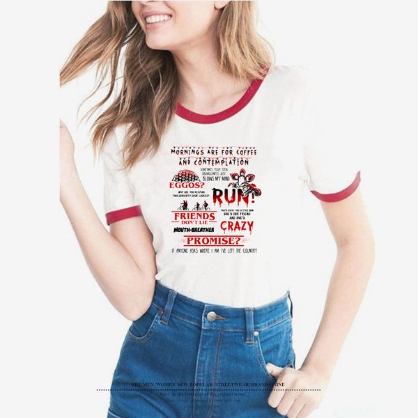 wholesale 2020 summer stranger things hit edge t-shirt strange story 3 short sleeve women's printing loose casual tshirts, White
wholesale 2020 summer stranger things hit edge t-shirt strange story 3 short sleeve women's printing loose casual tshirts, White