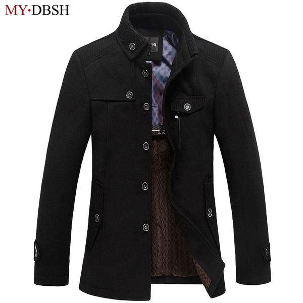winter jacket men thickening woolen coat fashion outerwear warm man casual jackets overcoat pea coat ing, Black
winter jacket men thickening woolen coat fashion outerwear warm man casual jackets overcoat pea coat ing, Black
