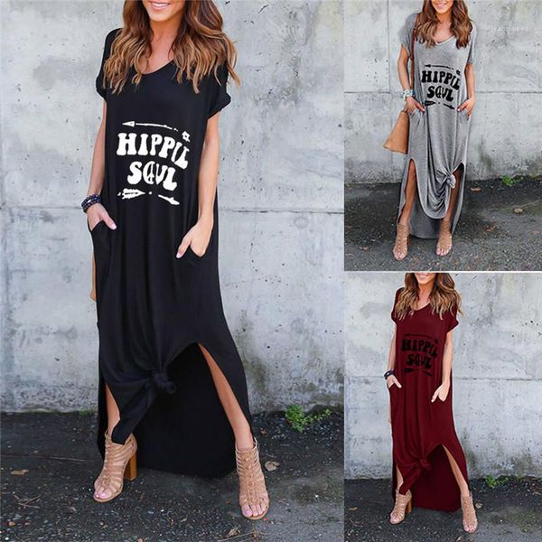 crew neck packet sundress womens dresses summer womens oversize casual dresses vacation letter printed split maxi short sleeve, Black;gray
crew neck packet sundress womens dresses summer womens oversize casual dresses vacation letter printed split maxi short sleeve, Black;gray