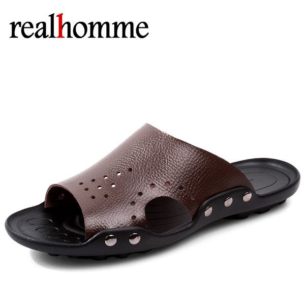 new arrival men slippers 2018 casual flat beach slippers men summer shoes genuine leather sandals size 35-47, Black
new arrival men slippers 2018 casual flat beach slippers men summer shoes genuine leather sandals size 35-47, Black