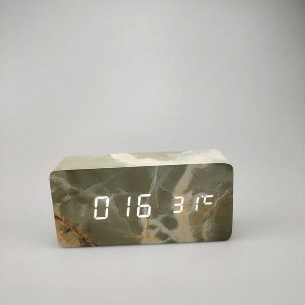 dali stone texture clock led mirror alarm clock digital snooze table wake up light electronictime temperature display home
dali stone texture clock led mirror alarm clock digital snooze table wake up light electronictime temperature display home