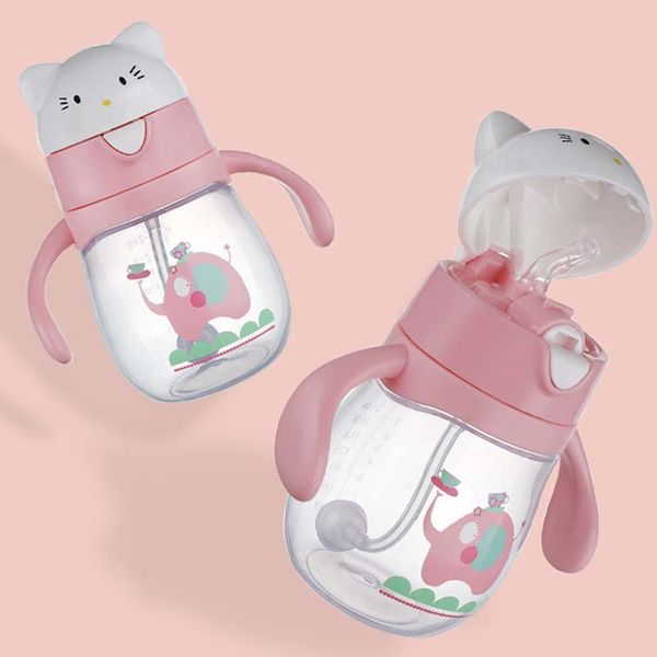 Baby Kid Non-spillable Mug Bottle with Straw Drinking Bottle Folding Straw Child Cup Sipper Bottle Feeding Training Cup 270ml
Baby Kid Non-spillable Mug Bottle with Straw Drinking Bottle Folding Straw Child Cup Sipper Bottle Feeding Training Cup 270ml