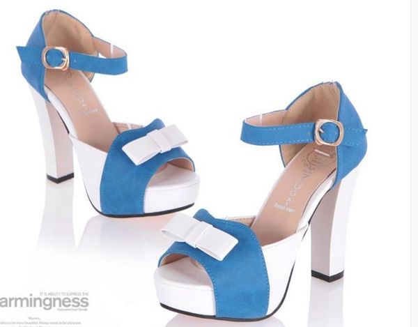 2019 women's sandals in summer with new style high heel coarse heel suede bowknot waterproof table@2084, Black
2019 women's sandals in summer with new style high heel coarse heel suede bowknot waterproof table@2084, Black