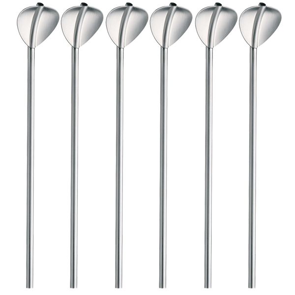 6 pcs reusable stainless steel drinking straws cocktail spoons set eco-friendly bar kitchen accessories straws f300318
6 pcs reusable stainless steel drinking straws cocktail spoons set eco-friendly bar kitchen accessories straws f300318
