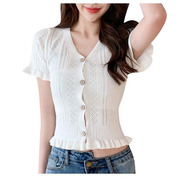 women's blouse polyester tunic women's lady fashion elegant women french retro v-neck short sleeve casual blouse, White
women's blouse polyester tunic women's lady fashion elegant women french retro v-neck short sleeve casual blouse, White