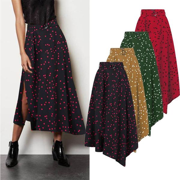 женская printed sundress zanzea 2020 мода лето горошек юбки повседневный высокой талией длинные vestidos женщины split robe плюс размер, Black
женская printed sundress zanzea 2020 мода лето горошек юбки повседневный высокой талией длинные vestidos женщины split robe плюс размер, Black
