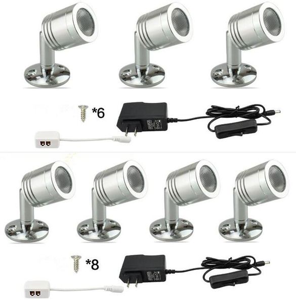 3/4/6/8pcs each set 1w led spot light indoor mini downlight led puck light 1w led lighting ing
3/4/6/8pcs each set 1w led spot light indoor mini downlight led puck light 1w led lighting ing