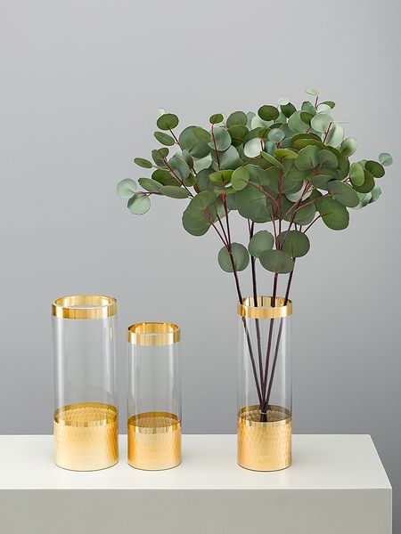 honeycomb transparent glass vase home decoration ornaments living room dried flowers golden flower
honeycomb transparent glass vase home decoration ornaments living room dried flowers golden flower