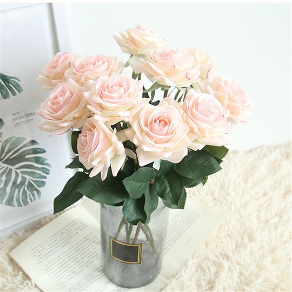 2pcs feel real touch latex roses artificial flowers single moisturizing rose diy decor home wedding valentine's day fake flower
2pcs feel real touch latex roses artificial flowers single moisturizing rose diy decor home wedding valentine's day fake flower