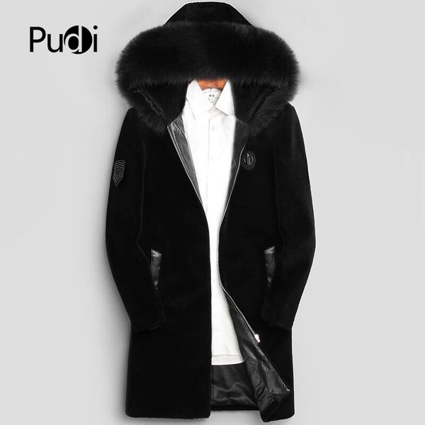 pudi 2019 man coats winter new fashion 100% wool long jackets with hood fall winter casual outwear mt804, Black;brown
pudi 2019 man coats winter new fashion 100% wool long jackets with hood fall winter casual outwear mt804, Black;brown