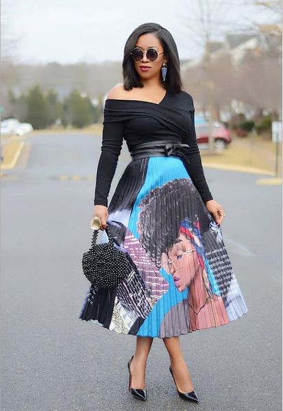 fashion african women skirt summer a-line skirts digital printing floor-length elegant vestidos high waist vintage skirts, Red
fashion african women skirt summer a-line skirts digital printing floor-length elegant vestidos high waist vintage skirts, Red