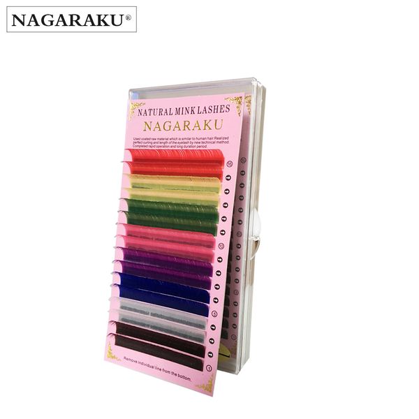 nagaraku 16rows macaron 8 colors rainbow colored eyelash extension faux mink color eyelashes colorful false eyelash maquiagem cilios
nagaraku 16rows macaron 8 colors rainbow colored eyelash extension faux mink color eyelashes colorful false eyelash maquiagem cilios