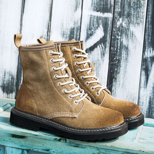 new winter plus cotton flat low heel england martin boots women's leather rubber sole shoes -20
new winter plus cotton flat low heel england martin boots women's leather rubber sole shoes -20