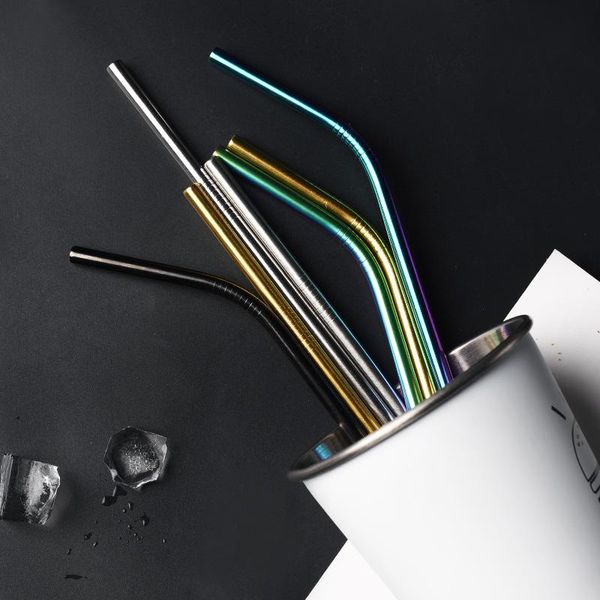 stainless steel straws sets metal straw reusable drinking straw colorful barware tools wedding favors brush straight bent ing
stainless steel straws sets metal straw reusable drinking straw colorful barware tools wedding favors brush straight bent ing