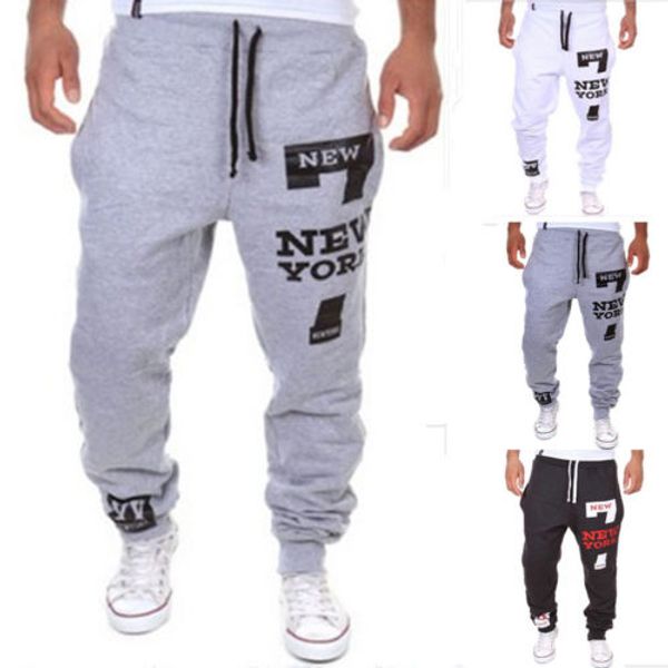 men athletic sports pants workout fitness printed cotton bottom casual trousers, Black
men athletic sports pants workout fitness printed cotton bottom casual trousers, Black