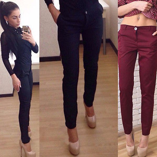 2016 new women skinny pants high waist stretch jeggings slim pencil trousers, Black;white
2016 new women skinny pants high waist stretch jeggings slim pencil trousers, Black;white