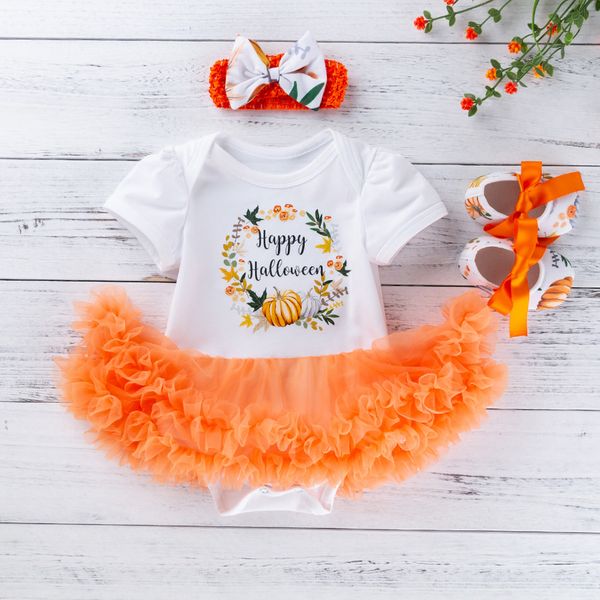 toddler baby kids girls halloween pumpkin tulle romper dress shoes hairband set, Red;yellow
toddler baby kids girls halloween pumpkin tulle romper dress shoes hairband set, Red;yellow