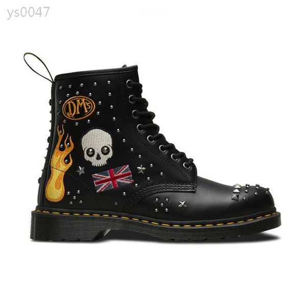 increased martin boots women's short boots rivet skull handsome street boots 2019 new autumn wild british wind women's shoes, Black
increased martin boots women's short boots rivet skull handsome street boots 2019 new autumn wild british wind women's shoes, Black
