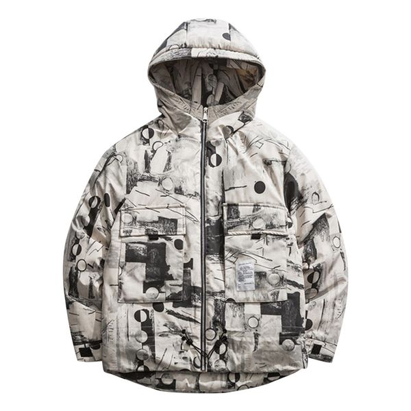 retro tie dyeing men coat thicken warm winter jackets zipper male parka hooded outwear -padded jacket korean fashion man clothes, Black
retro tie dyeing men coat thicken warm winter jackets zipper male parka hooded outwear -padded jacket korean fashion man clothes, Black