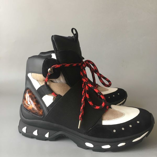 customized genuine leather patchwork trainer sneaker lack up boots fashion street man botas, Black
customized genuine leather patchwork trainer sneaker lack up boots fashion street man botas, Black