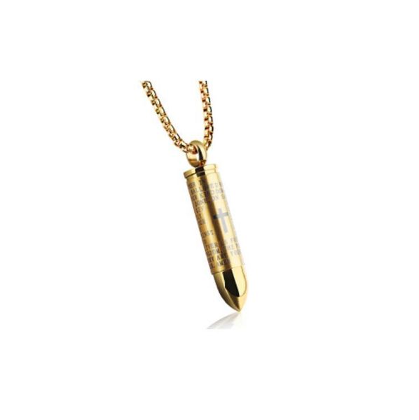 bible bullet pendant for personality you gift & box chain punk link design 3 colors necklaces bless men god cross gx1137 pqbgx
bible bullet pendant for personality you gift & box chain punk link design 3 colors necklaces bless men god cross gx1137 pqbgx