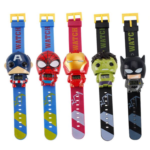 marvel avengers kids watches iron man hulk spider-man captain america cartoon super heros deformation children's toy watches
marvel avengers kids watches iron man hulk spider-man captain america cartoon super heros deformation children's toy watches
