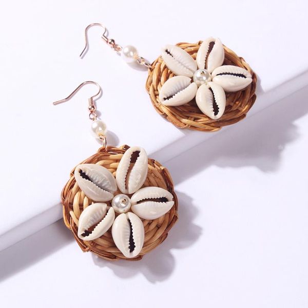 2020 vintage dangle earrings large flower drop earrings for women fashion elegant bohemian shell rattan ladies jewelry, Silver
2020 vintage dangle earrings large flower drop earrings for women fashion elegant bohemian shell rattan ladies jewelry, Silver