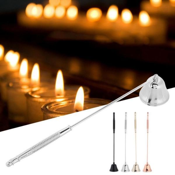 home stainless steel smokeless candle wick bell snuffer candle suppressor home hand put off tool kit candle accessories
home stainless steel smokeless candle wick bell snuffer candle suppressor home hand put off tool kit candle accessories