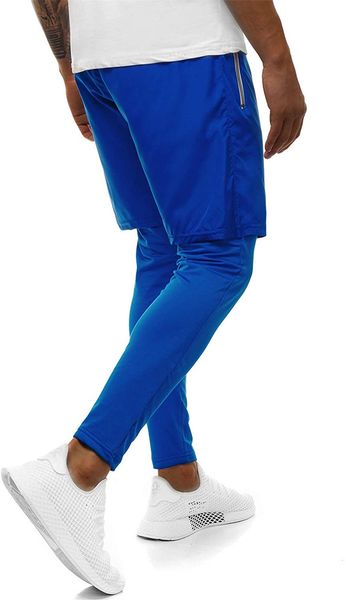 2020 new mens designer pants casual solid color double layer sports pants fitness pants mens clothing, White;black
2020 new mens designer pants casual solid color double layer sports pants fitness pants mens clothing, White;black