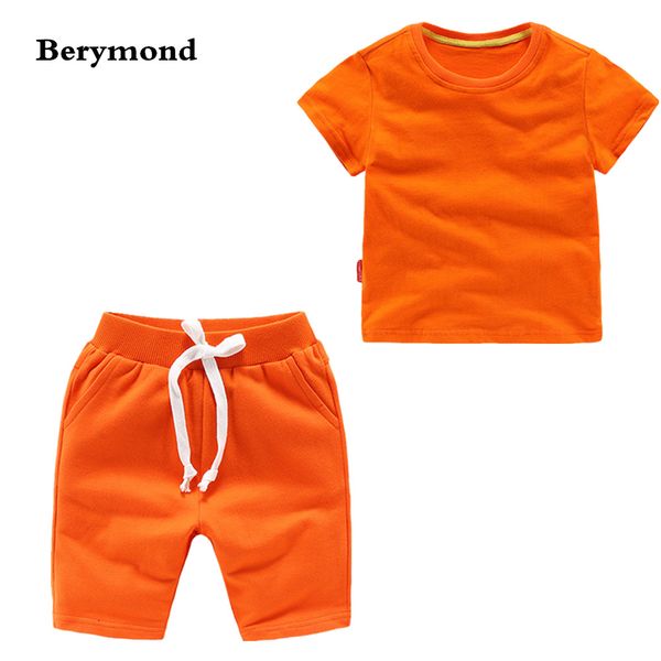 summer boys short sleeve t-shirt + casual short pants 2pcs suit 1-10y kids 100% cotton orange clothes baby boy clothes, White
summer boys short sleeve t-shirt + casual short pants 2pcs suit 1-10y kids 100% cotton orange clothes baby boy clothes, White