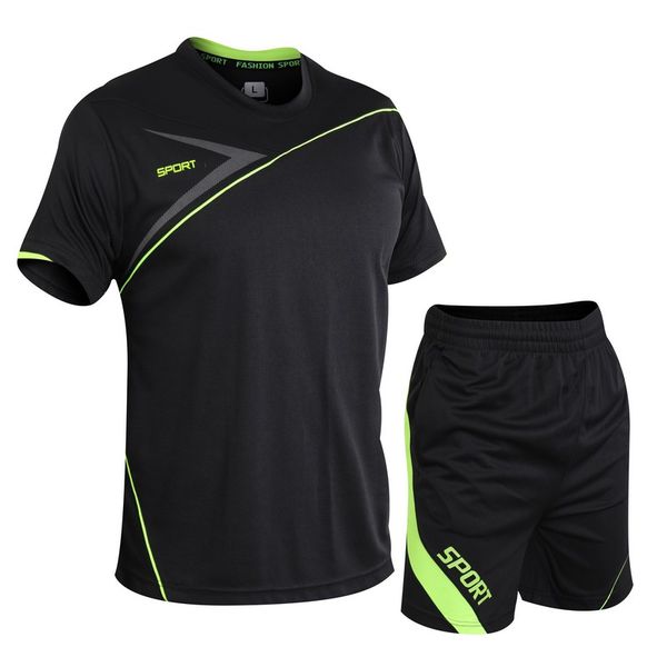 men's track and field sportswear sweatshirt running shorts basketball football gym quick-drying sportswear t-shirt suit running, Black;blue 
men's track and field sportswear sweatshirt running shorts basketball football gym quick-drying sportswear t-shirt suit running, Black;blue