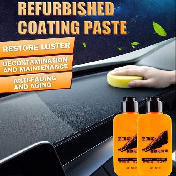 new auto leather renovated coating paste maintenance agent for seat center console
new auto leather renovated coating paste maintenance agent for seat center console