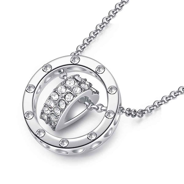 fashion ladies necklace korean version of the heart-shaped ornaments new rose gold clavicle chain, Silver
fashion ladies necklace korean version of the heart-shaped ornaments new rose gold clavicle chain, Silver