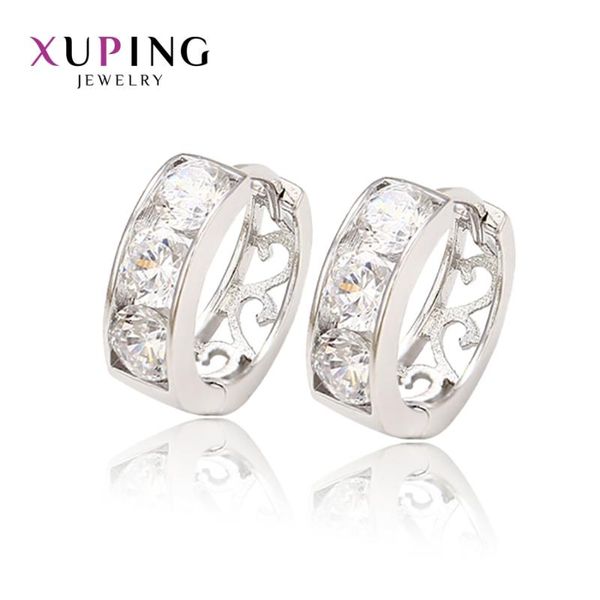 xuping european and american style jewe hoops synthetic cubic zirconia earrings for women jewelry christmas day gift s28-27964, Golden
xuping european and american style jewe hoops synthetic cubic zirconia earrings for women jewelry christmas day gift s28-27964, Golden