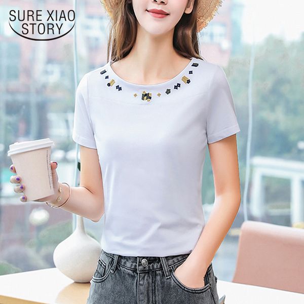 women's blouses & shirts summer blouse shirt cotton fashion ladies solid white women camisetas feminina o-neck short sleeve plus size
women's blouses & shirts summer blouse shirt cotton fashion ladies solid white women camisetas feminina o-neck short sleeve plus size