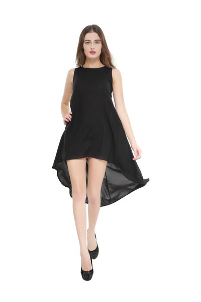 summer women designer dress solid o-neck irregular casual loose sleeveless dresses fashion beach clothing holiday, Black;gray
summer women designer dress solid o-neck irregular casual loose sleeveless dresses fashion beach clothing holiday, Black;gray