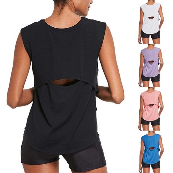 sport sleeveless gym women loose vest women casual o-neck sports vest yoga clothes fitness running sports fitness wear, Black;blue
sport sleeveless gym women loose vest women casual o-neck sports vest yoga clothes fitness running sports fitness wear, Black;blue