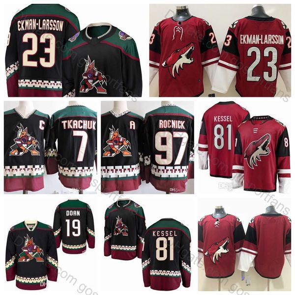 2019 arizona coyotes #23 oliver ekman-larsson #81 phil kessel vintage phoenix #19 shane doan 97 jeremy roenick 7 keith tkachuk hockey jersey, Black;red
2019 arizona coyotes #23 oliver ekman-larsson #81 phil kessel vintage phoenix #19 shane doan 97 jeremy roenick 7 keith tkachuk hockey jersey, Black;red