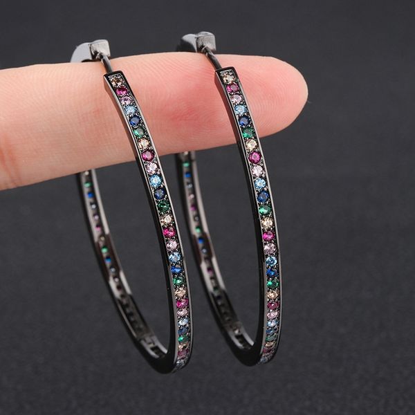 2019 new black gold filled big round circle hoop earrings for women luxury wedding fashion jewelry gift, Golden;silver
2019 new black gold filled big round circle hoop earrings for women luxury wedding fashion jewelry gift, Golden;silver