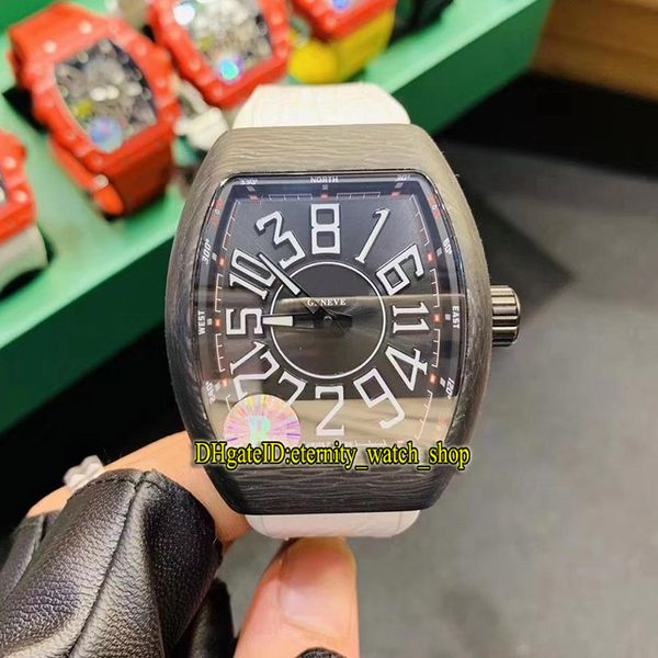 ¨r предельное версия мужская коллекция vanguard сумасшедший прыжок серии carbon fiber case япония miyota автоматическая мужские часы белые к, Slivery;brown