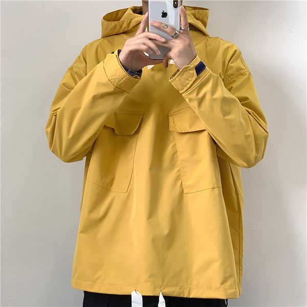 autumn pullover jacket men fashion solid color casual hooded jacket coat man streetwear loose hip hop bomber men m-2xl, Black;brown
autumn pullover jacket men fashion solid color casual hooded jacket coat man streetwear loose hip hop bomber men m-2xl, Black;brown